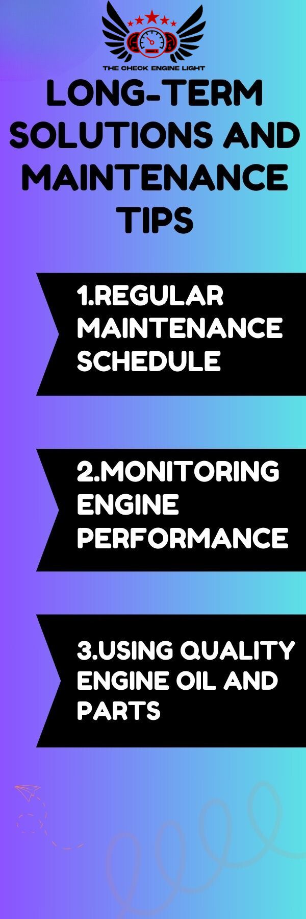 infographic of Long-Term Solutions and Maintenance Tips